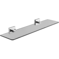 Полка стеклянная Azario Rina AZ-87003 52 см, хром 