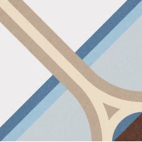 Декор VIVES 1900 MONTANER AZUL 20x20