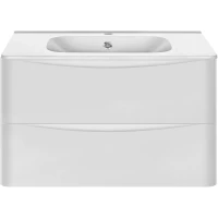 Тумба белый глянец 79 см Vincea Paola VMC-2P800GW