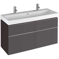 Тумба темно-серый матовый 119 см Geberit iCon 841421000