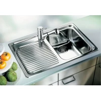 Кухонная мойка чаша справа Blanco Classic 4S Зеркальная полированная сталь 507701