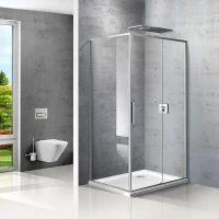 Душевой уголок 119x89 см Vincea Slim VSR-2SL9012CL-R прозрачное