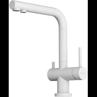 Смеситель для кухни с подключением к фильтру Omoikiri Nagano-P-WH белый 4974054