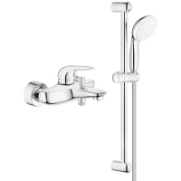 Смеситель для ванны Grohe Eurostyle 23726003 + 27924001