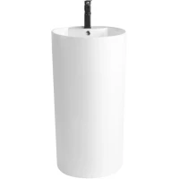 Раковина Abber Bequem AC2132 46x46 см, напольная, белый