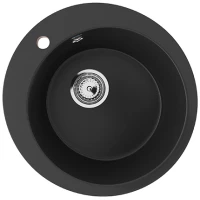 Кухонная мойка Ulgran ультра-черный U-405-344