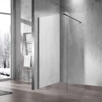 Неподвижная перегородка 100 см Vincea Walk-In VSW-1H100CLGM прозрачное