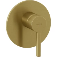 Смеситель для душа Kludi Nova Fonte Puristic 20755N015 встраиваемый, золотой матовый