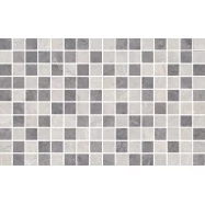 Плитка MM6268B Мармион серый мозаичный 25x40 декор