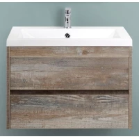 Тумба под раковину Art&Max Family FAMILY-750-2C-SO-PE 73,7 см, подвесная, бетон экзотик