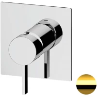 Смеситель для душа Remer Metrica MC30QDO встраиваемый, золотой