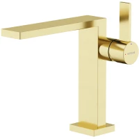 Смеситель для раковины Sancos Linn SC9019BG золотой матовый