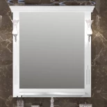 Зеркало 104x101 см белый матовый Opadiris Риспекто