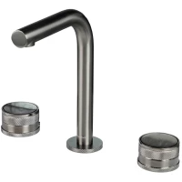 Смеситель для раковины Boheme Prestige 152-GM-PR графит матовый