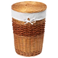 Плетеная корзина для белья WasserKRAFT Main WB-410-M