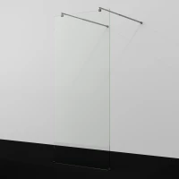 Душевая перегородка WasserKRAFT Vechte 60W44GR 99,4 см, профиль графит, стекло прозрачное