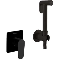 Гигиенический душ Ramon Soler Alexia 364501WCNM со смесителем, черный матовый