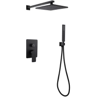 Душевой комплект 250 мм Abber Weiss Insel AF8018B