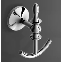 Крючок Art&Max Bohemia AM-E-4286B-Cr двойной, для ванны, хром