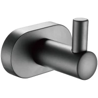 Крючок Belz B90505-1 для ванны, оружейная сталь матовый