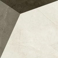 Керамогранит 610080000235 Фьямма Уайт Вставка Фрэйм 60x60