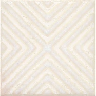 Керамическая плитка Kerama Marazzi Вставка Амальфи орнамент белый 9,9x9,9 STG\B403\1266