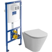 Комплект подвесной унитаз Grossman GR-4477S + система инсталляции Villeroy & Boch 92246100