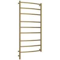 Полотенцесушитель электрический 1200x600 состаренная латунь МЭМ левый Сунержа Галант 3.0 051-5800-1260