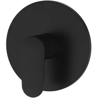 Смеситель для душа Aquatek Ника AQ1866MB встраиваемый, черный матовый