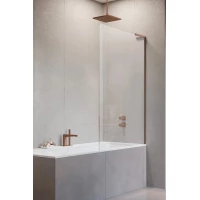 Шторка для ванны Radaway Modo SL Brushed Copper PNJ II 50 Right 10316050-93-01R прозрачное