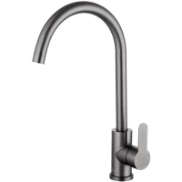 Смеситель для кухни Wonzon & Woghand WW-AE4554-BGG темный графит матовый