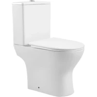 Унитаз-компакт Aquatek Леон AQ2785T-00 торнадо, с сиденьем микролифт, белый
