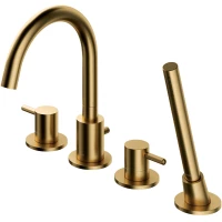 Смеситель на борт ванны Omnires Y Y1232GLB