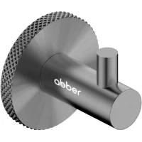 Крючок Abber Pol 316 AA1950BGG для ванны, оружейная сталь матовый