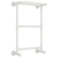 Полотенцесушитель водяной 660x400 античное белое золото Сунержа Ренессанс 1386 10-0281-6640