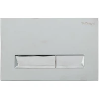Кнопка смыва BelBagno Marmi BB010-MR-CHROME для инсталляции, хром