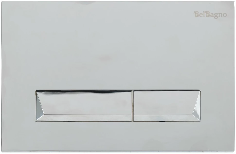 Смывная клавиша BelBagno Marmi глянцевый хром BB010-MR-CHROME
