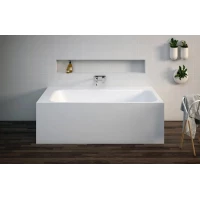 Ванна из литьевого мрамора Cezares Titan TITAN-VARIO-180-80-WL 180x80 см, белый