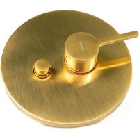 Смеситель для ванны Emmevi Filobrass 85019/ORS встраиваемый, золотой матовый