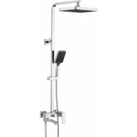 Душевая система Frap F2476 320x210 мм, со смесителем, хром