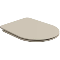 Сиденье для унитаза GSG Hit HICOPRSLTICR034 с микролифтом, песочный матовый