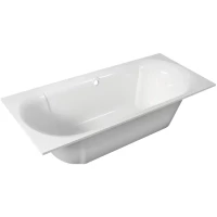Ванна из литьевого мрамора Belux Омега 4810924211545 169x74 см, белый