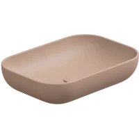 Раковина-чаша GSG Easy EALAVRE60032 60x42 см, накладная, бежевый матовый