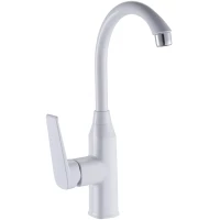 Смеситель для кухни Plstart PL4013-8 белый