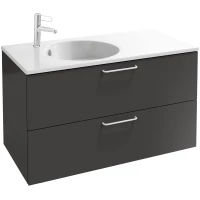 Тумба серый антрацит 100 см Jacob Delafon Odeon Rive Gauche EB2524-R6-N14