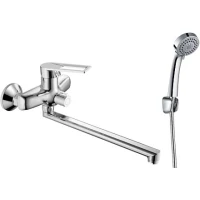 Смеситель для ванны Esko Belgrade BD 31 универсальный, с душевым гарнитуром, хром
