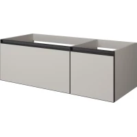 Тумба под раковину Armadi Art Quatro Cashmere 790-M2-120-CM-A-LED 120 см L, подвесная, с подсветкой, кашемир матовый