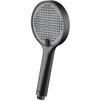 Душевая лейка IDDIS Aiger AIG4FB0i18 120 мм, 4 режима, черный матовый