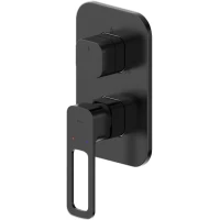 Смеситель для ванны IDDIS Slide SLIBL00i68 встраиваемый, черный матовый