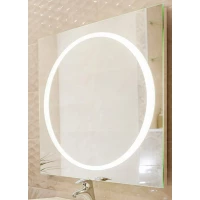 Зеркало Misty Стайл X1 ЗЛП805 100x80 см, с LED-подсветкой, сенсорным выключателем